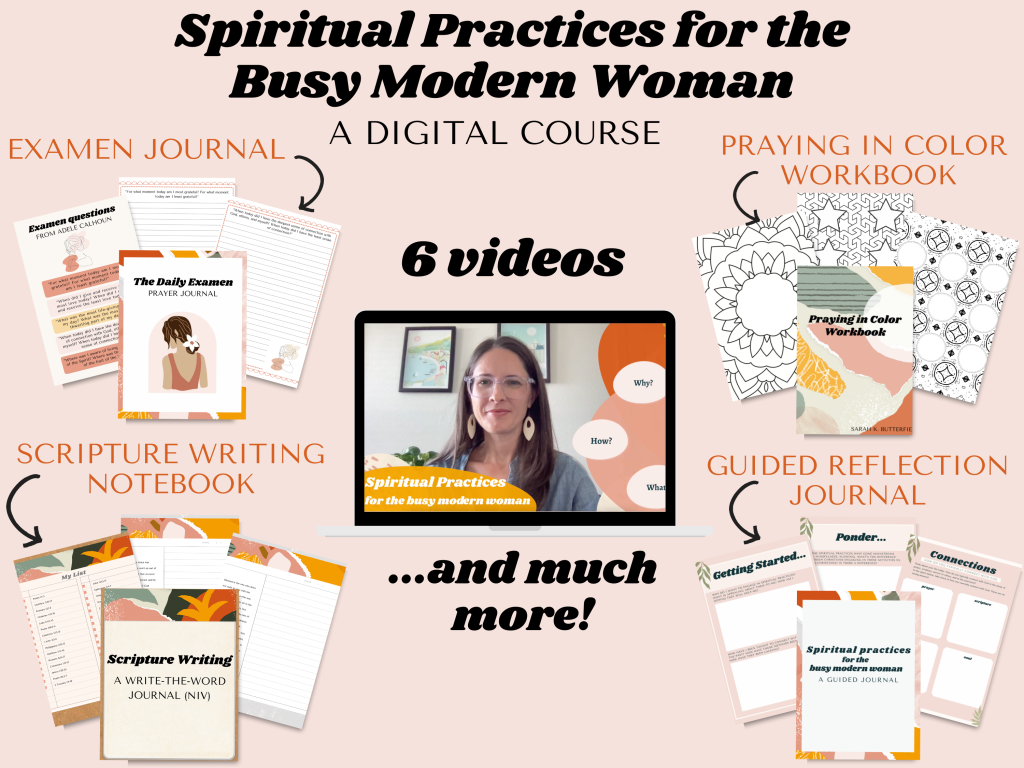 Spiritual practices digital course for busy women